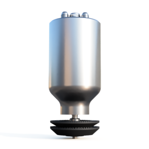 The atomizer component of the EvaporationWorks' patented wastewater evaporation technology