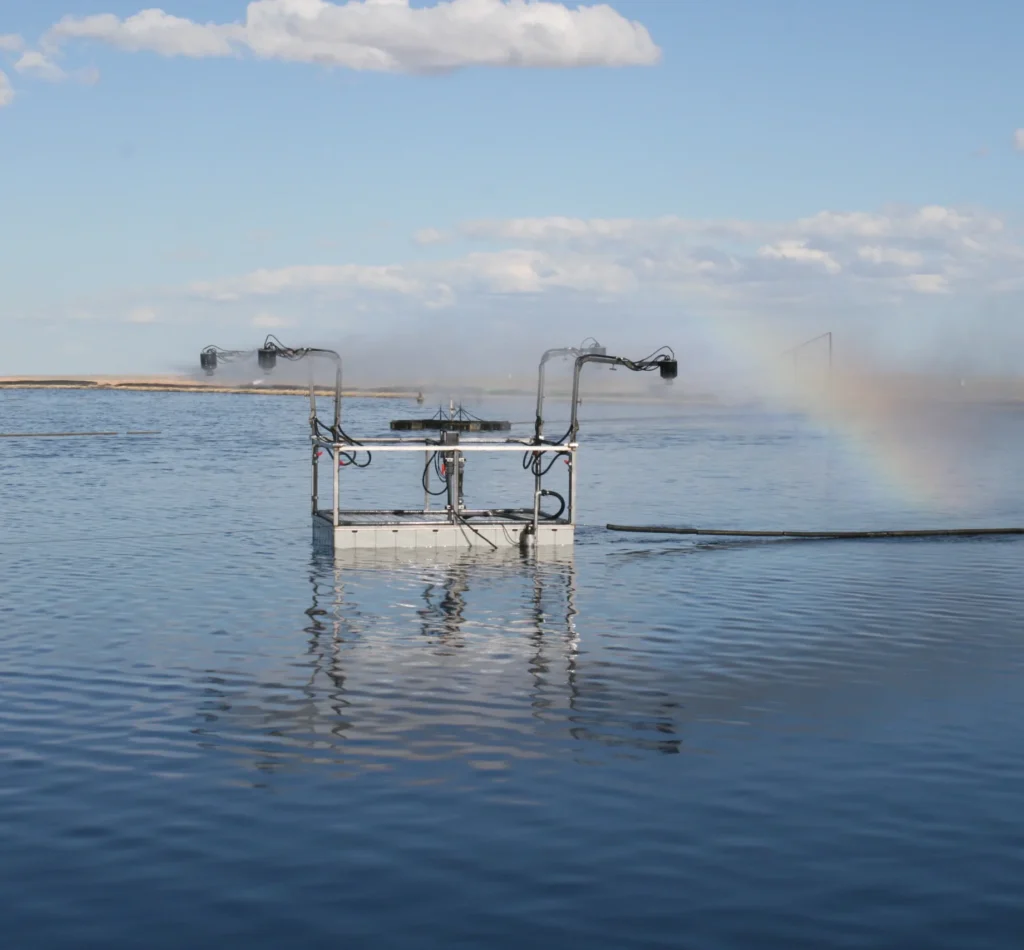 Accelerated evaporation- from EvaporationWorks' Varimax™ V-40, an innovative wastewater solution